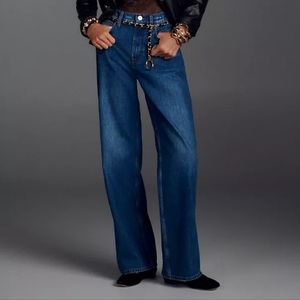 Frame High N Tight Wide-Leg Jeans